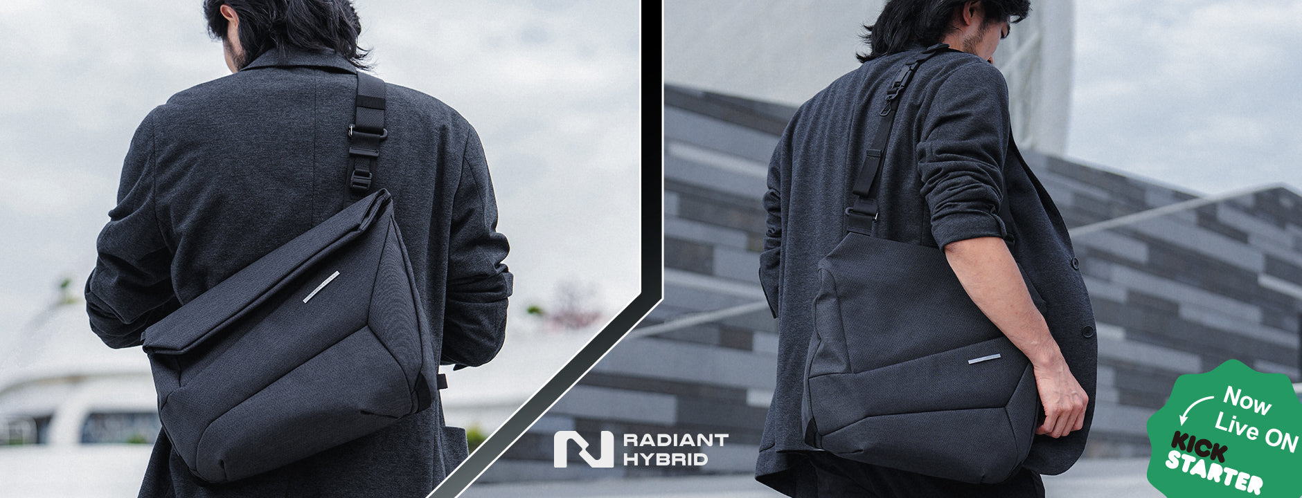 NIID Sling Backpack Mens bag Sling chest bag Kickstarter funded bags