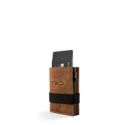 Dompet Mini Kulit Vegan NIID Slide II Hijau Tua 