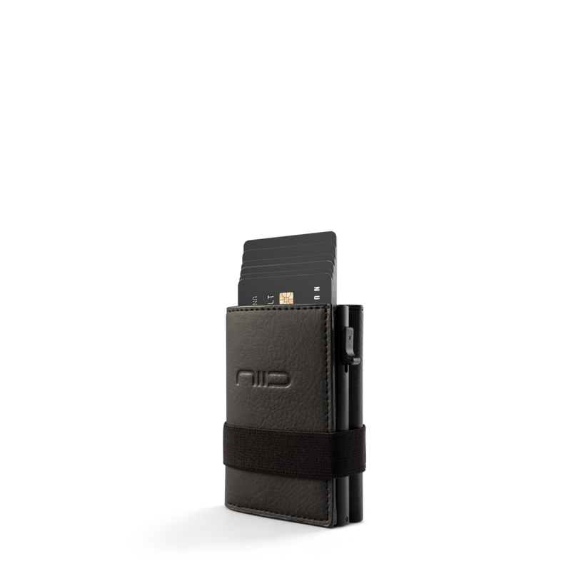 Dompet Mini Kulit Vegan NIID Slide II Hijau Tua 