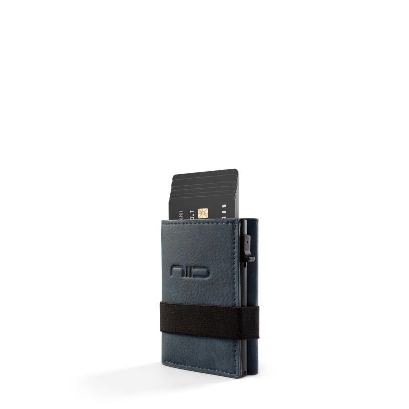 Dompet Mini Kulit Vegan NIID Slide II Hijau Tua 