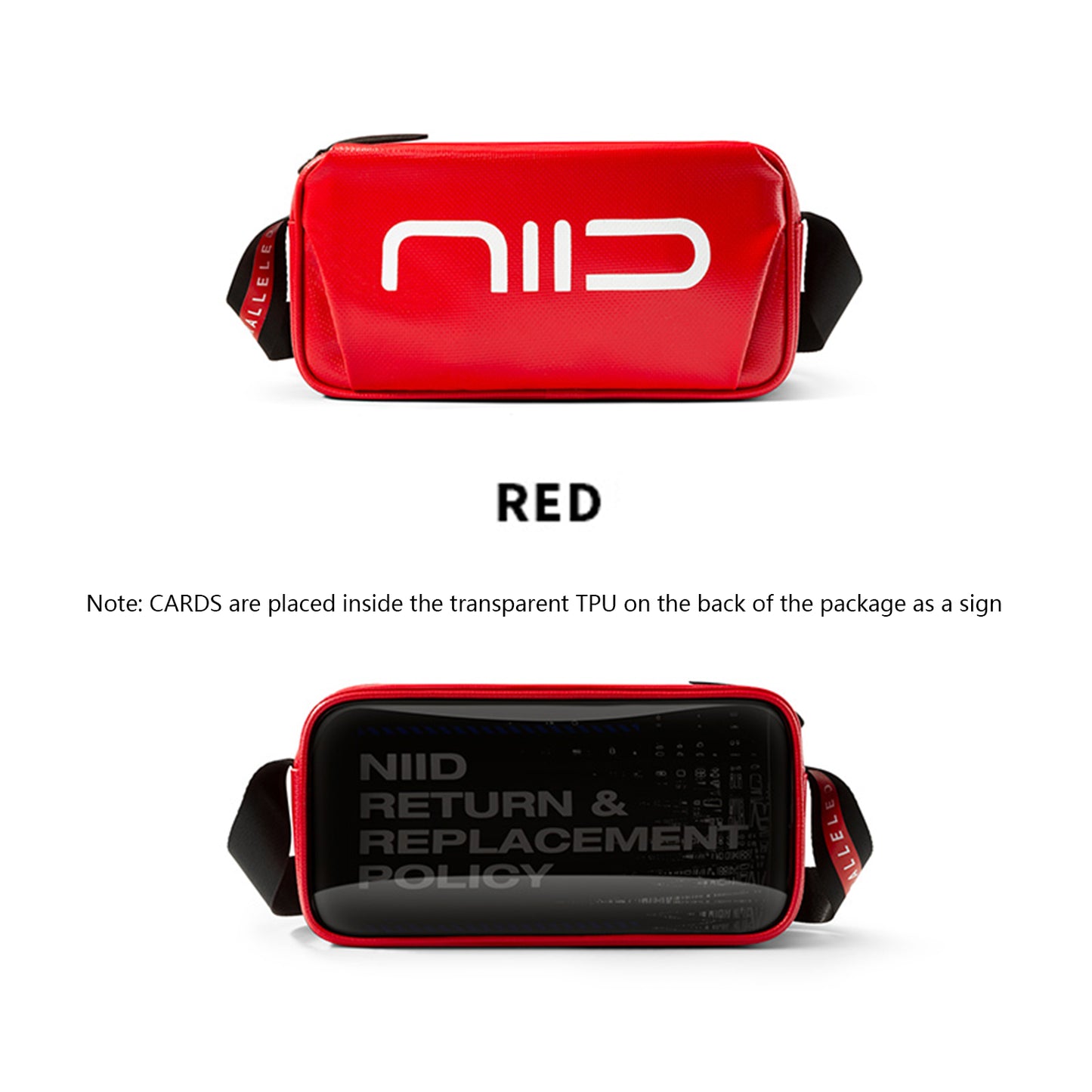 NIID Statements S1 Sling Bag Red