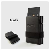 Dompet Mini Kulit Vegan NIID Slide II Hitam 