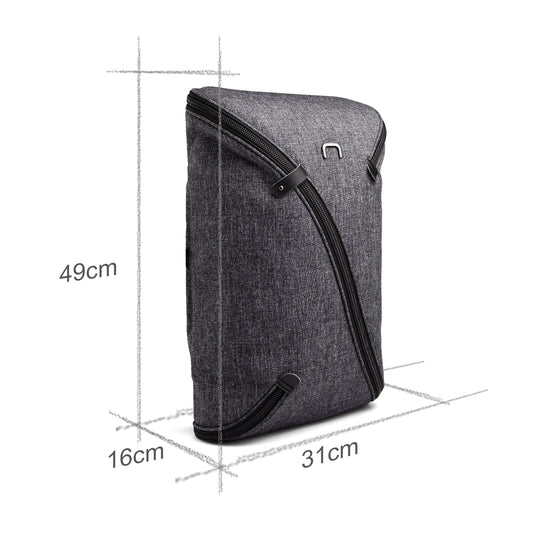 UNO 2 Black Laptop Bag Sling Shoulder Backpack ,sports backpacks – NIID